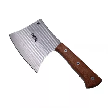 Cutit Forjat Pentru Macelarie Satar Agatatoare Otel Maner Lemn 32 cm 
