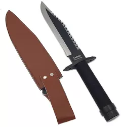 Cutit Maceta Rambo First Blood 6mm grosime 36 cm teaca busola 