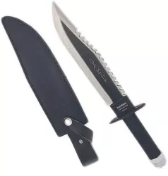 Cutit Maceta Rambo First Blood ver. II 6mm grosime 39 cm busola teaca 