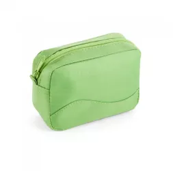 Geanta de cosmetice 1 buzunar inchidere cu fermoar 130 x 90 x 65 mm verde 