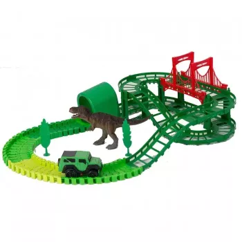 Jucarie de constructie u masini electric circuit de curse pentru copii 35 CM X 25 CM 