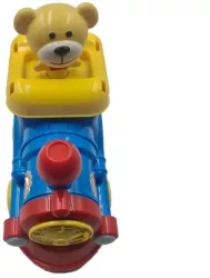 Jucarie Trenulet Pentru Copii Rotativa Sunete Multicolor 17 cm