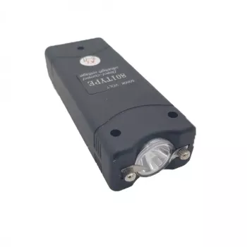 Lanterna cu electrosoc si acumulator de buzunar Dalimag negru 9 cm husa 