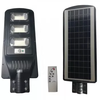 Panou solar stradal Integrated Lamp 90 W IP65 120 x LED telecomanda senzor miscare/lumina 