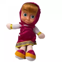 Papusa Masha si Ursul Masha Cantareata Rochita Mov 