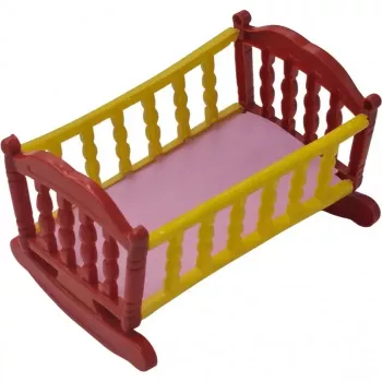 Patut jucarie rosu stickere 15 x 8 cm