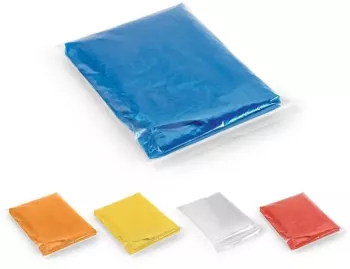 Poncho impermeabil disponibil intr-o gama larga de culori 