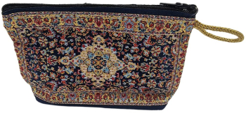 Portmoneu oriental cu fermoar si talpa l13xl9 cm EHA - Multicolor/Negru