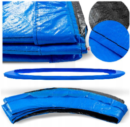 Protectie arcuri cu burete pentru trambulina albastru 183 cm 