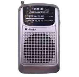 Radio Portabil De Buzunar AM/FM Jack 3.5 mm 9 cm 