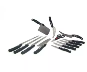 Set 13 cutite pentru bucatarie Miracle otel inoxidabil 