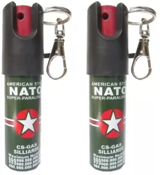 Set 2 spray piper paralizant iritant lacrimogen Nato 20 ml 