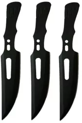 Set 3 cutite ninja de aruncat la tinta dalimag husa protectie 