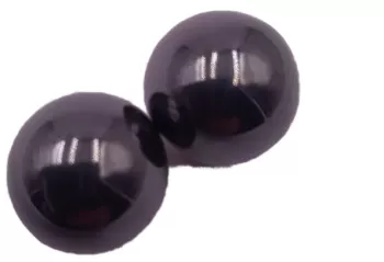 Set de 2 Bile Magnetice Antistres Rotunde Negre 