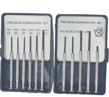 Set surubelnite precizie 11 surubelnite 1.0 mm - 3.0 mm 