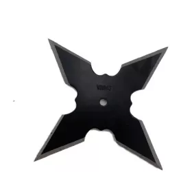 Steluta ninja pentru aruncat la tinta 4 colturi in husa negru 4.5 cm 