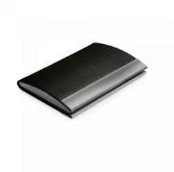 Suport Metalic Pentru Carti de Vizita Model Deosebit 95 x 65 x 13 mm Negru 