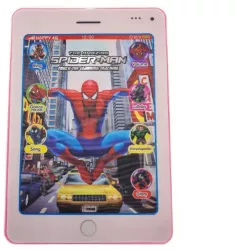 Tableta de Jucarie Interactiva Spider-Man Muzica Roz 