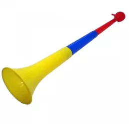 Vuvuzela goarna tricolor pentu stadion petreceri 60 cm 