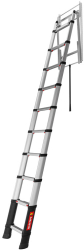 Scara telescopica pentru atic Telesteps 10 trepte 40mm inaltime pod 2.55 - 2.95m tip LOFT-MAXI 