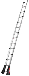 Scara telescopica Telesteps lungime extinsa 4.1m 13 trepte 80mm cu stabilizatoare tip Prime-Line 4.1S 