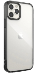 Carcasa Ringke Fusion compatibila cu iPhone 12/12 Pro Smoke Black 