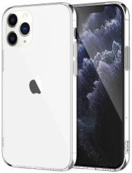 Husa Silicon Lemontti compatibila cu iPhone 12 / 12 Pro Transparent 