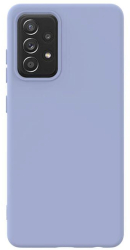 Husa Lemontti Silicon Soft Slim compatibila cu Samsung Galaxy A72 4G / A72 5G Lavender Gray 