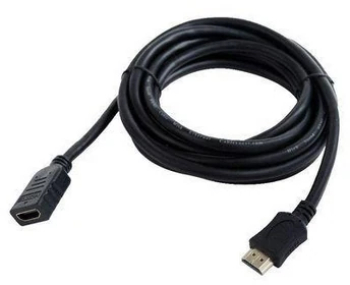 Cablu prelungitor HDMI Gembird Cu ethernet 4.5 m Negru 