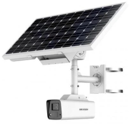 Camera IP Bullet Hikvision 4G cu panou solar DS-2XS2T47G1-LDH4G 4MP Lentila 4mm IR 30m 