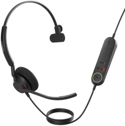 Casti MONO cu controller Engage 40 UC Jabra USB Negru 