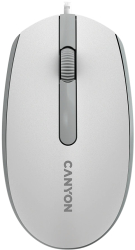 Mouse Canyon M-10 USB Alb/Gri 