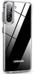 Husa Devia Silicon Naked compatibila cu Samsung Galaxy S21 Crystal Clear 