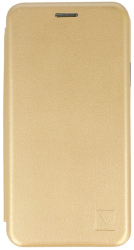 Husa Lemontti Book Velo compatibila cu Samsung Galaxy A21s Auriu 