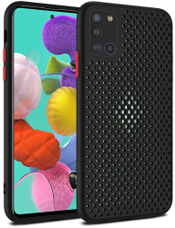 Husa Lemontti Bubble compatibila cu Samsung Galaxy A21s Negru 