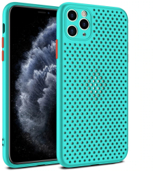 Husa Lemontti Bubble compatibila cu iPhone 11 Pro Turcoaz 