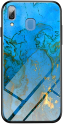 Husa Lemontti Glass Case compatibila cu Samsung Galaxy A30 Rankin 