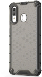 Husa Lemontti Honeycomb compatibila cu Samsung Galaxy A30 Black