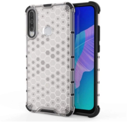 Husa Lemontti Honeycomb pentru Huawei Y7P Alb 