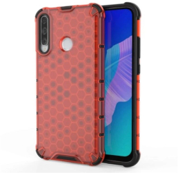 Husa Lemontti Honeycomb pentru Huawei Y7P Rosu 