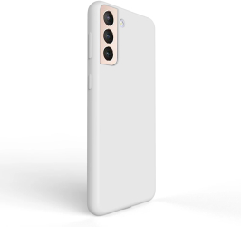 Husa Lemontti Liquid Silicon compatibila cu Samsung Galaxy S21 Plus Stone 