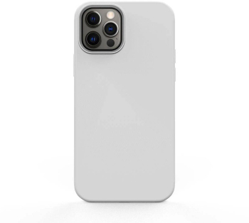 Husa Lemontti Liquid Silicon compatibila cu iPhone 12 Pro Max Stone 