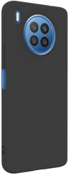 Husa Lemontti Silicon Silky compatibila cu Huawei Nova 8i Negru 