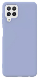 Husa Lemontti Silicon Soft Slim compatibila cu Samsung Galaxy A22 4G Lavender Gray 
