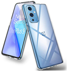 Husa Lemontti Silicon compatibila cu OnePlus 9 Transparent 