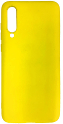 Husa Silicon Lemontti Silky compatibila cu Xiaomi Mi 9 Pro 5G Galben 