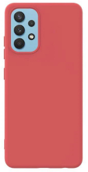 Husa Silicon Lemontti Soft Slim compatibil cu Samsung Galaxy A32 4G Santa Red 