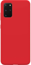 Husa de protectie 360° Lemontti Liquid Silicon compatibila cu Samsung Galaxy S20 Plus Red 