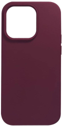 Husa de protectie Lemontti Liquid Silicon MagCharge pentru iPhone 14 Visiniu 