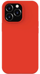 Husa de protectie Lemontti Liquid Silicon pentru iPhone 13 Pro Max Red 